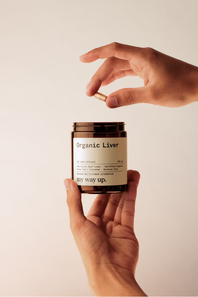 My Way Up - Organic Liver 120 Caps